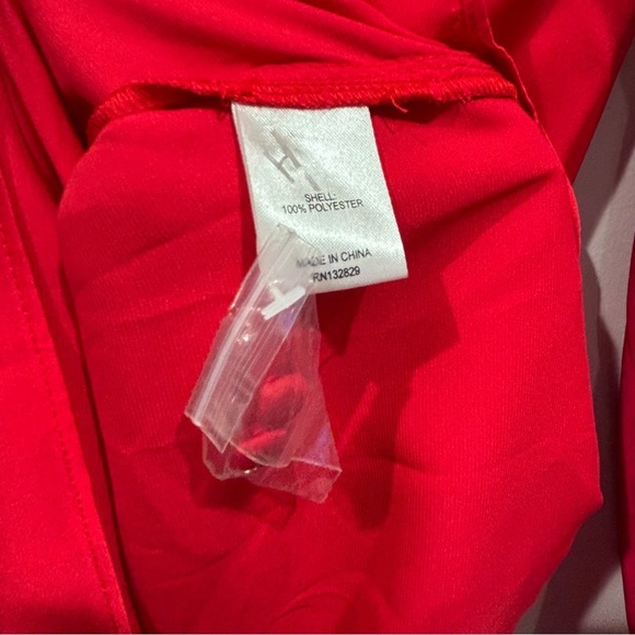 New! REVOLVE L'Academie the Dore Mini Dress‎ Long Sleeve Red Size M - Picture 9 of 11